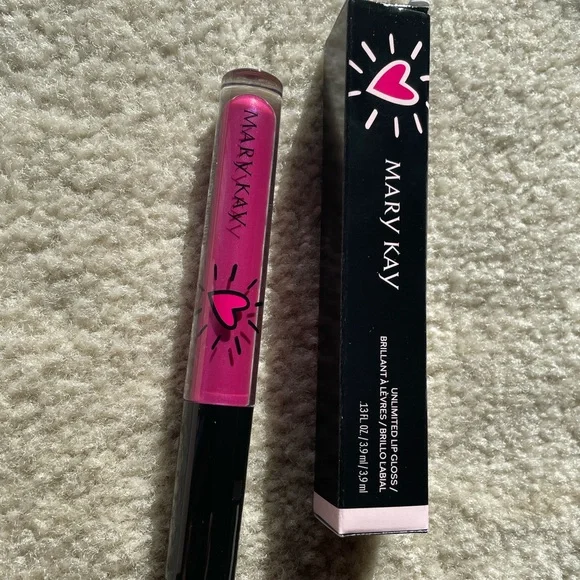 2X Mary Kay Lip Glosses in Hopeful Lilac Limited Edition Free samples w/purchNWT - Picture 2 of 10